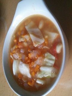 豆のトマトスープ-レシピのメイン写真