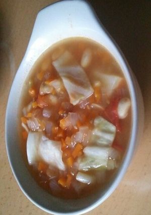 豆のトマトスープ-レシピのメイン写真