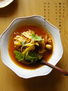キャベツとウィンナーのトマト煮-レシピのメイン写真