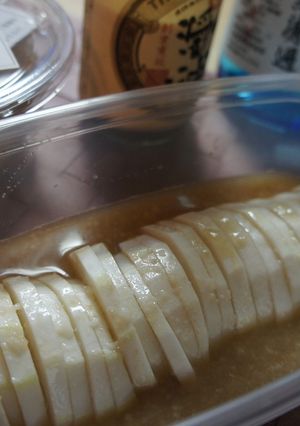 絶品！滋賀県比良で教わった大根の塩麹漬け-レシピのメイン写真