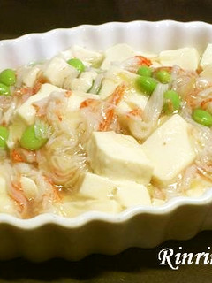 豆腐とかにカマのあっさり煮-レシピのメイン写真