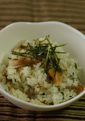 あじの干物で♪さっぱり混ぜご飯-レシピのメイン写真