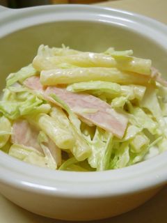 キャベツ入りマカロニサラダ-レシピのメイン写真