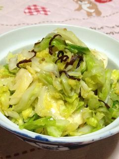 きゃべつの塩昆布漬け-レシピのメイン写真