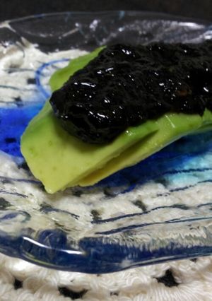 アボカドの海苔ワサビソース添え-レシピのメイン写真