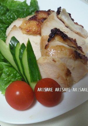 塩麹の漬けダレでしっとり鶏むね肉-レシピのメイン写真