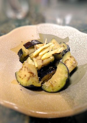 小さな野菜☆シンプルナスの塩麹山椒和え-レシピのメイン写真