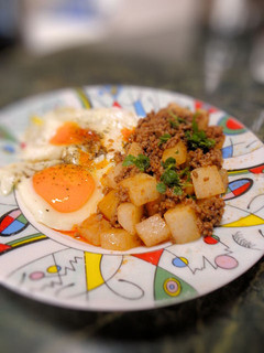 簡単★少ないお肉で★大根と挽き肉のチリ炒-レシピのメイン写真