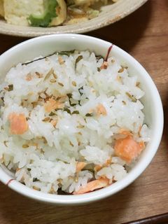 鮭と大葉のサッパリ混ぜご飯-レシピのメイン写真