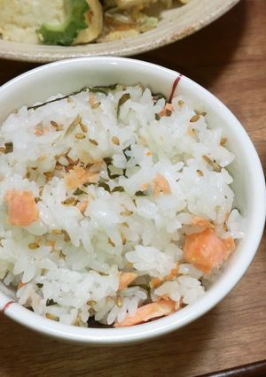 鮭と大葉のサッパリ混ぜご飯-レシピのメイン写真