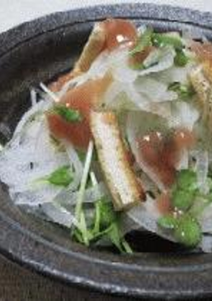 ∽∽新玉ねぎと油揚げの梅サラダ∽∽-レシピのメイン写真
