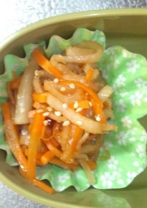 ☆お弁当☆大根のきんぴら-レシピのメイン写真