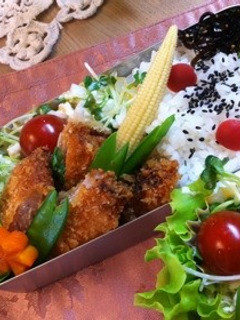 トンカツ弁当-レシピのメイン写真