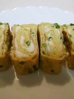 【お弁当】ねぎ入り玉子焼き-レシピのメイン写真
