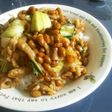 一人暮らしで豚キム納豆丼