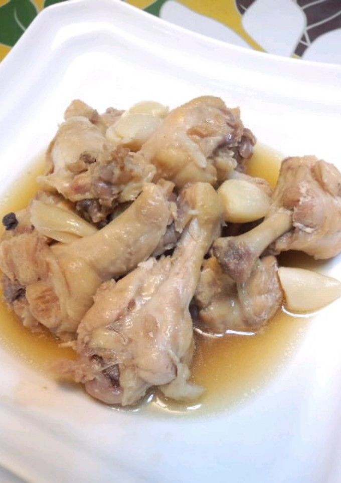 にんにくと手羽もと煮-レシピのメイン写真