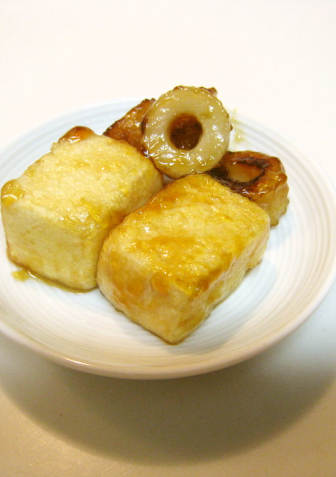 【お弁当】豆腐とちくわの甘辛炒め-レシピのメイン写真