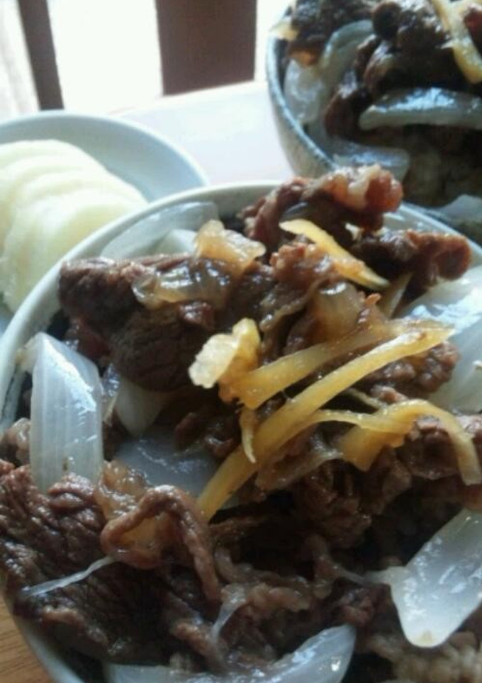 本格的だけど簡単☆牛丼　牛皿にも-レシピのメイン写真
