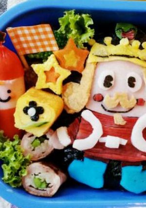 キャラ弁　おもちゃ王国♪王様弁当～-レシピのメイン写真
