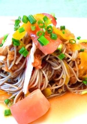 そばのおろし味噌サラダ-レシピのメイン写真