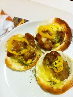 餃子の皮で簡単ピザ-レシピのメイン写真
