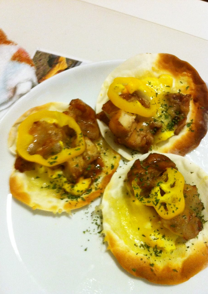餃子の皮で簡単ピザ-レシピのメイン写真