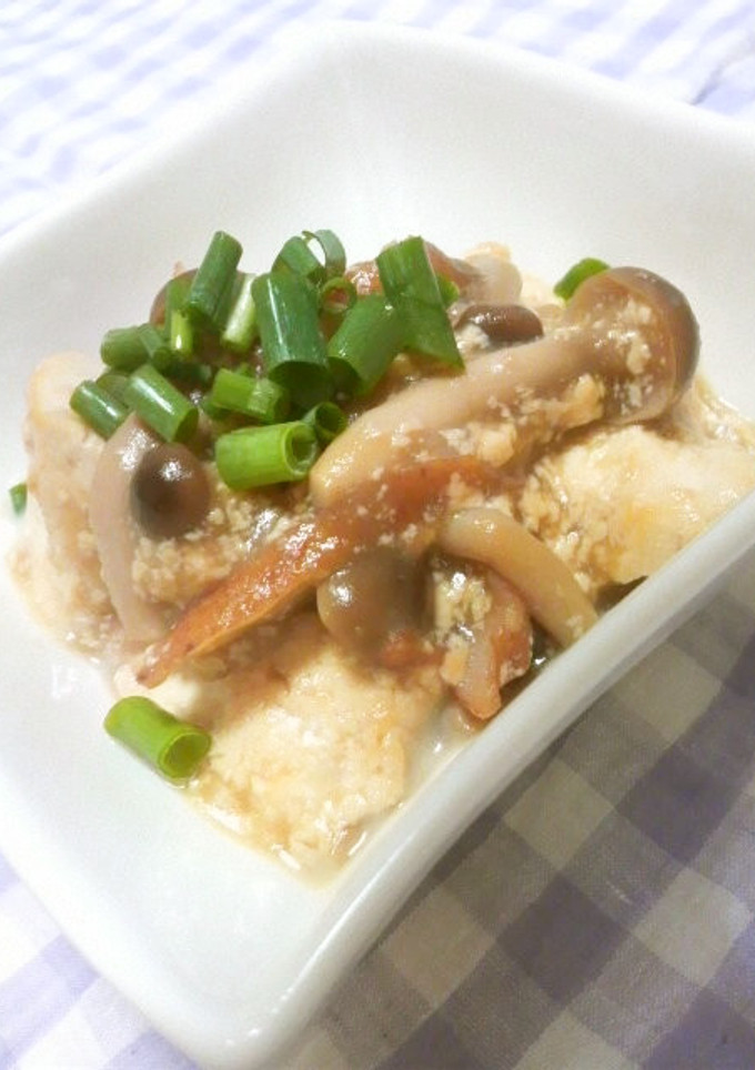 水切り不要♪豆腐＆さつま揚げのとろみ煮-レシピのメイン写真