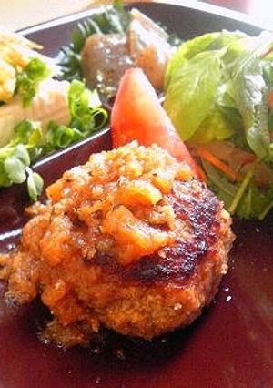 ハンバーグ♪おろし玉ねぎの和風ソース-レシピのメイン写真
