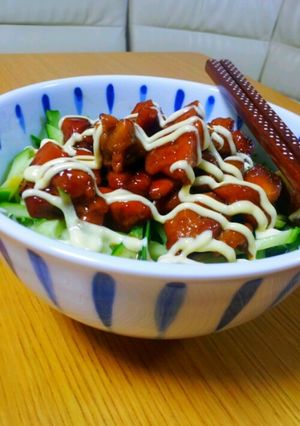 ★☆てりやきチキン丼☆★黄金比率で♪-レシピのメイン写真