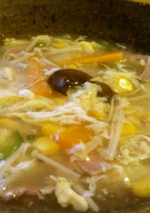 トロトロ～☆絶品・かきたま中華スープ-レシピのメイン写真