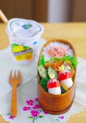 うずらとトマトのキノコちゃん-レシピのメイン写真