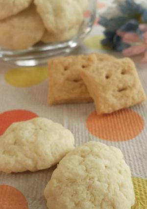手でぺったん★子どもと作るレンジクッキー-レシピのメイン写真
