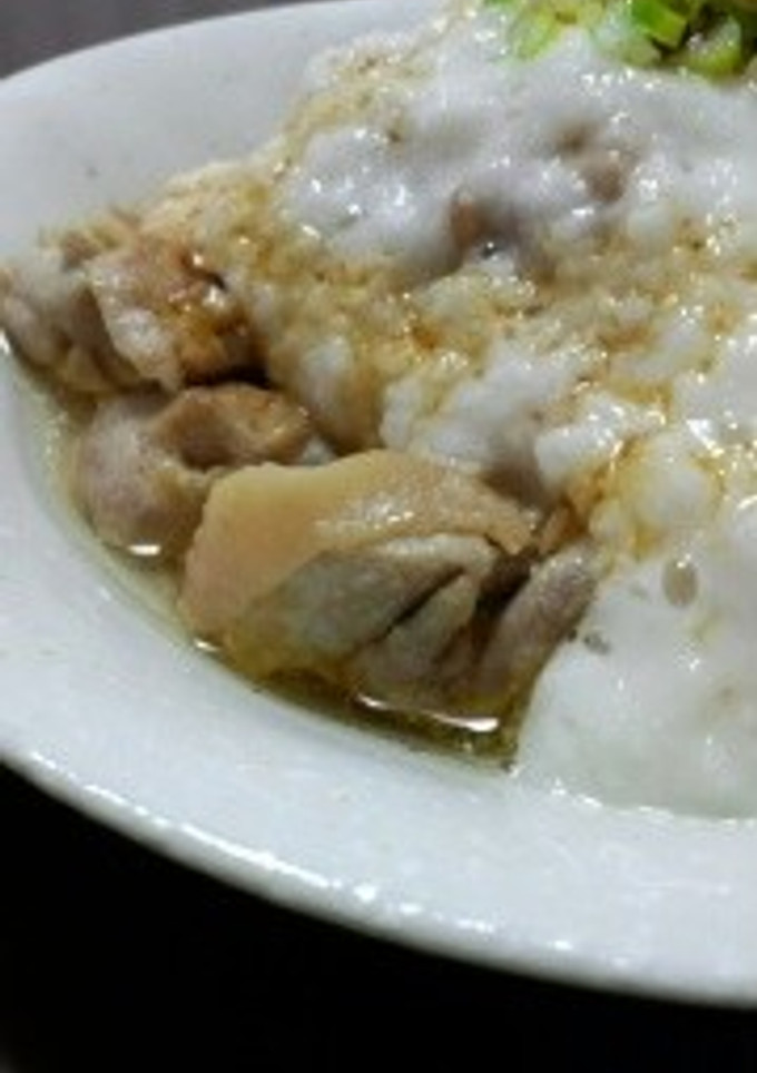 鶏肉のとろろがけ-レシピのメイン写真