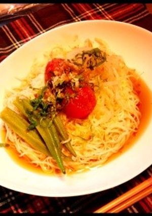 甘酢でさっぱりそうめん-レシピのメイン写真