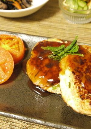 卵不使用　ヘルシー豆腐ハンバーグ-レシピのメイン写真
