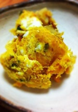 リメイク☆カボチャの煮物でデリ風サラダ-レシピのメイン写真