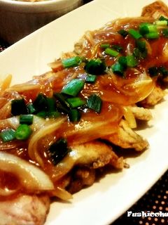 鯵の甘酢あんかけ-レシピのメイン写真