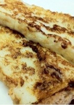 卵なしで牛乳と砂糖でフレンチトースト♡-レシピのメイン写真