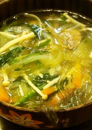 給食風♪春雨スープ-レシピのメイン写真