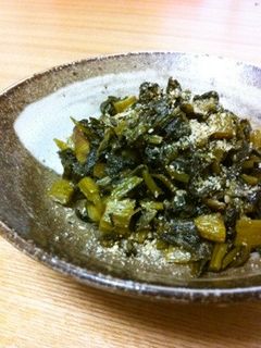 高菜漬け炒め-レシピのメイン写真