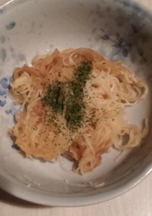 刺身のツマであと一品☆白髪大根バター炒め-レシピのメイン写真