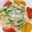 簡単濃厚★アスパラクリームパスタ