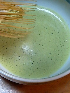 豆乳抹茶アイス あずき入り 簡単ヘルシー-レシピのメイン写真