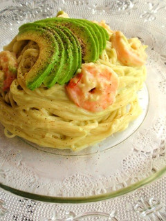 海老とアボカドの冷製パスタ。-レシピのメイン写真