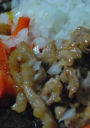 無印カフェ風～豚のさっぱり黒酢炒め-レシピのメイン写真