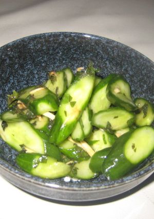 きゅうりと青じそしょうがの漬物-レシピのメイン写真