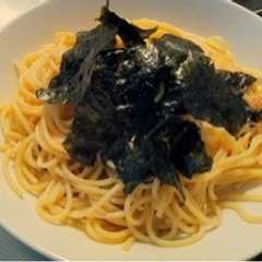รูปของ 簡単ランチに★梅マヨパスタ