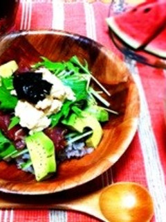 *アボガドマグロ丼*-レシピのメイン写真