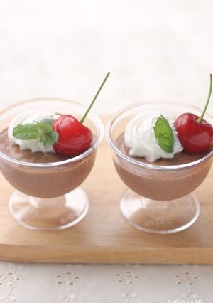 濃厚♪ふんわり♪チョコレートムース-レシピのメイン写真