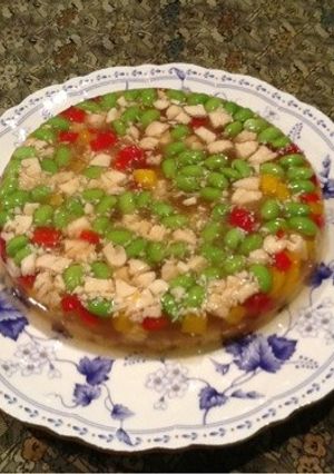 季節の野菜のジュレケーキ-レシピのメイン写真